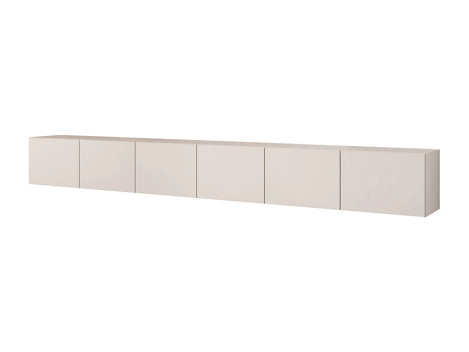 Meuble TV avec LED ANGEL 300 cm cachemire