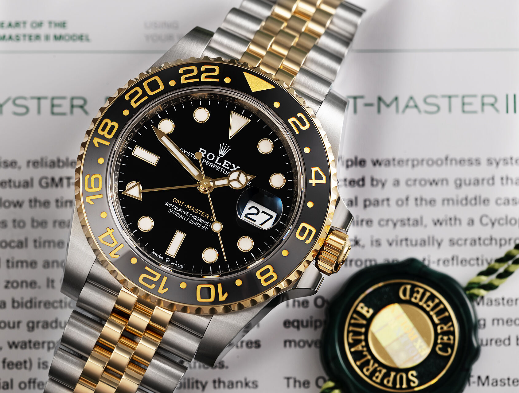 Rolex GMT II m126713GRNR-0001(1:1 replica) - Elite Watch Atelier