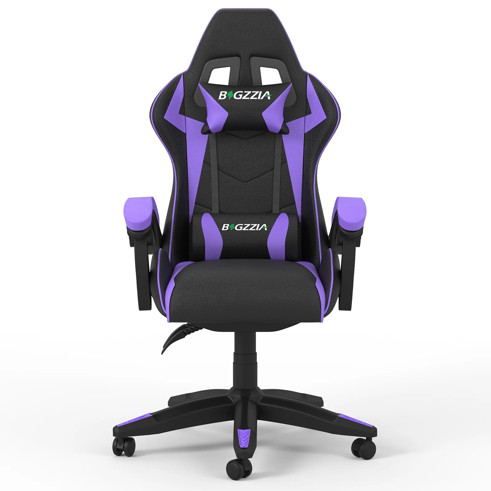 Bigzzia Gaming Chair with Footrest, Gaming Chair for Adult with Headrest and Lumbar Support,Red - Image 85