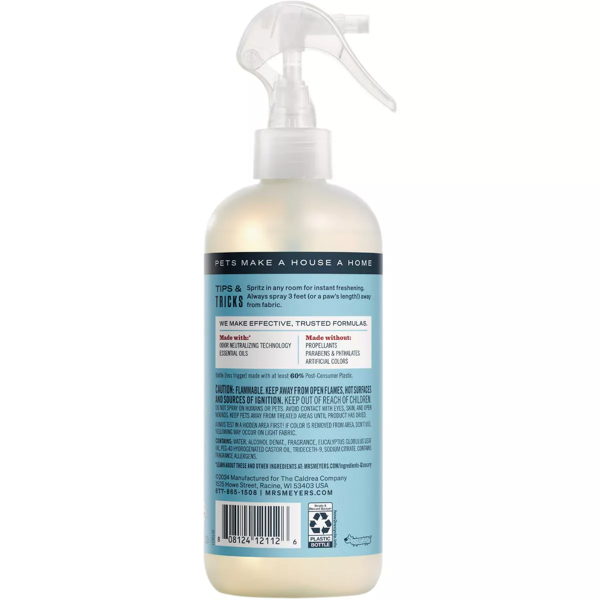 Mrs. Meyer's Clean Day 12 Oz. Coconut Leaf Odor Neutralizer