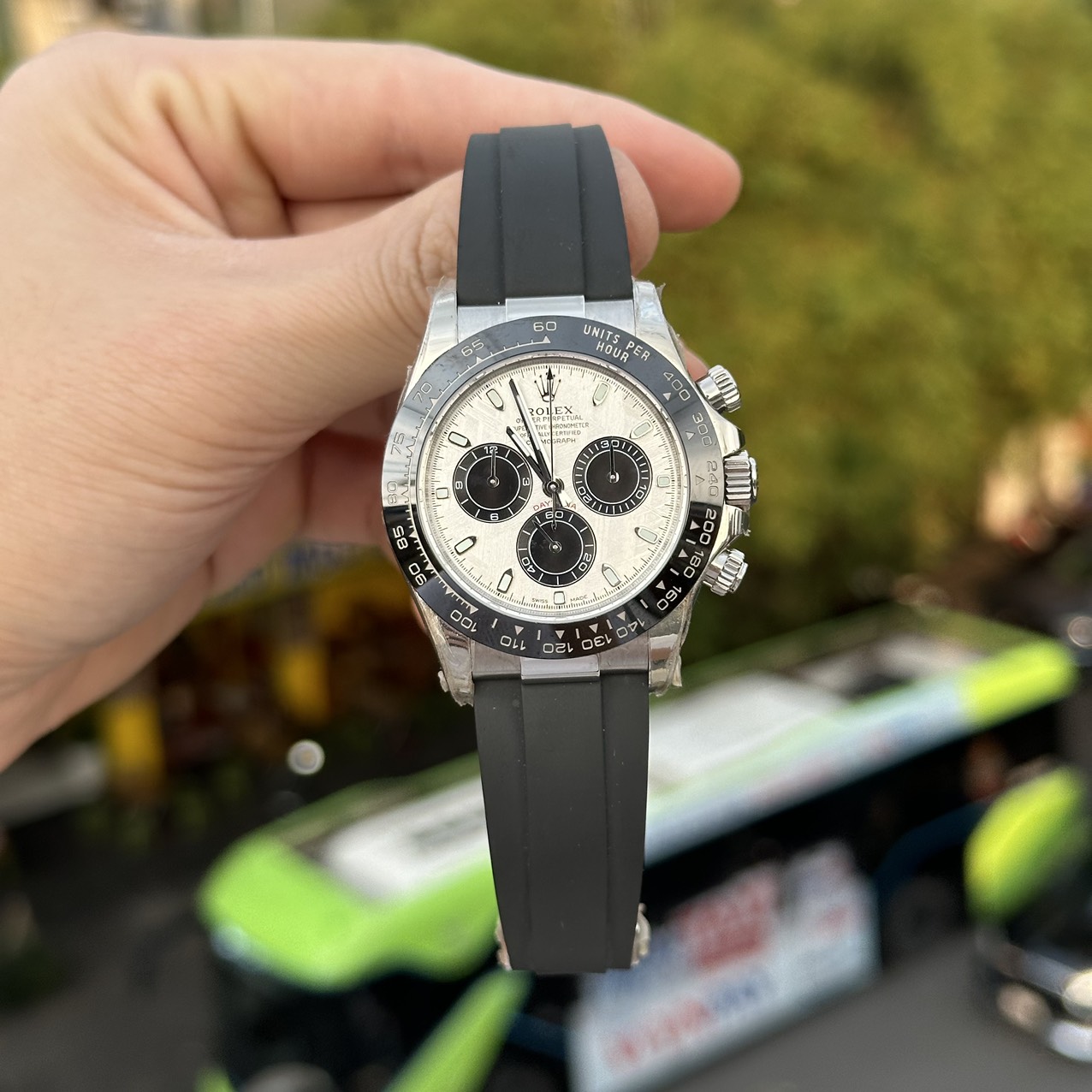 Rolex Cosmograph Daytona Meteorite Dial Best Replica Watch 40mm - Elite Watch Atelier