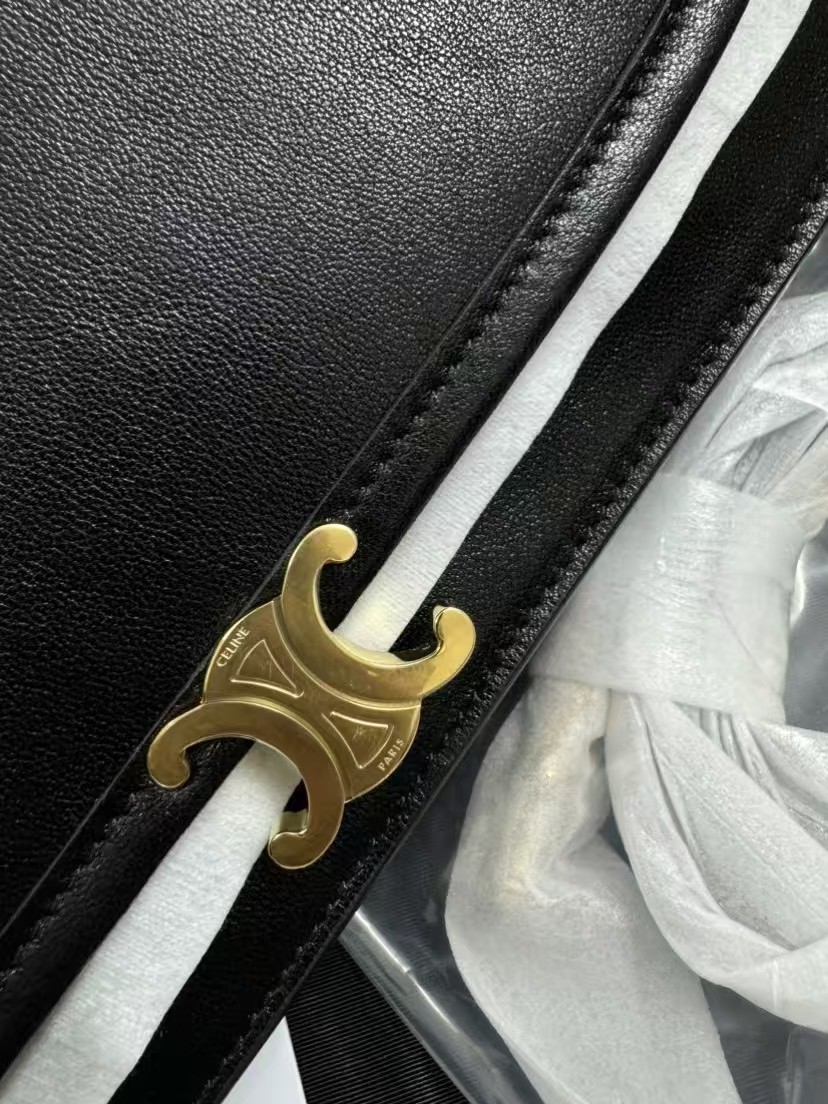 CELINE SOFT TRIOMPHE BESACE Lambskin Leather Hand Bag1:1High-quality replica