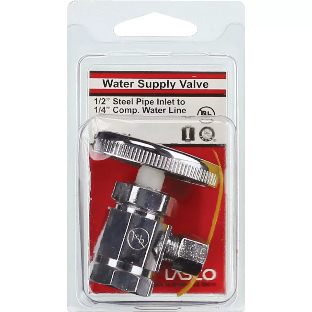Lasco 1/2 In. FIP Inlet x 1/4 In. Compression Outlet Multi-Turn Style Angle Valve