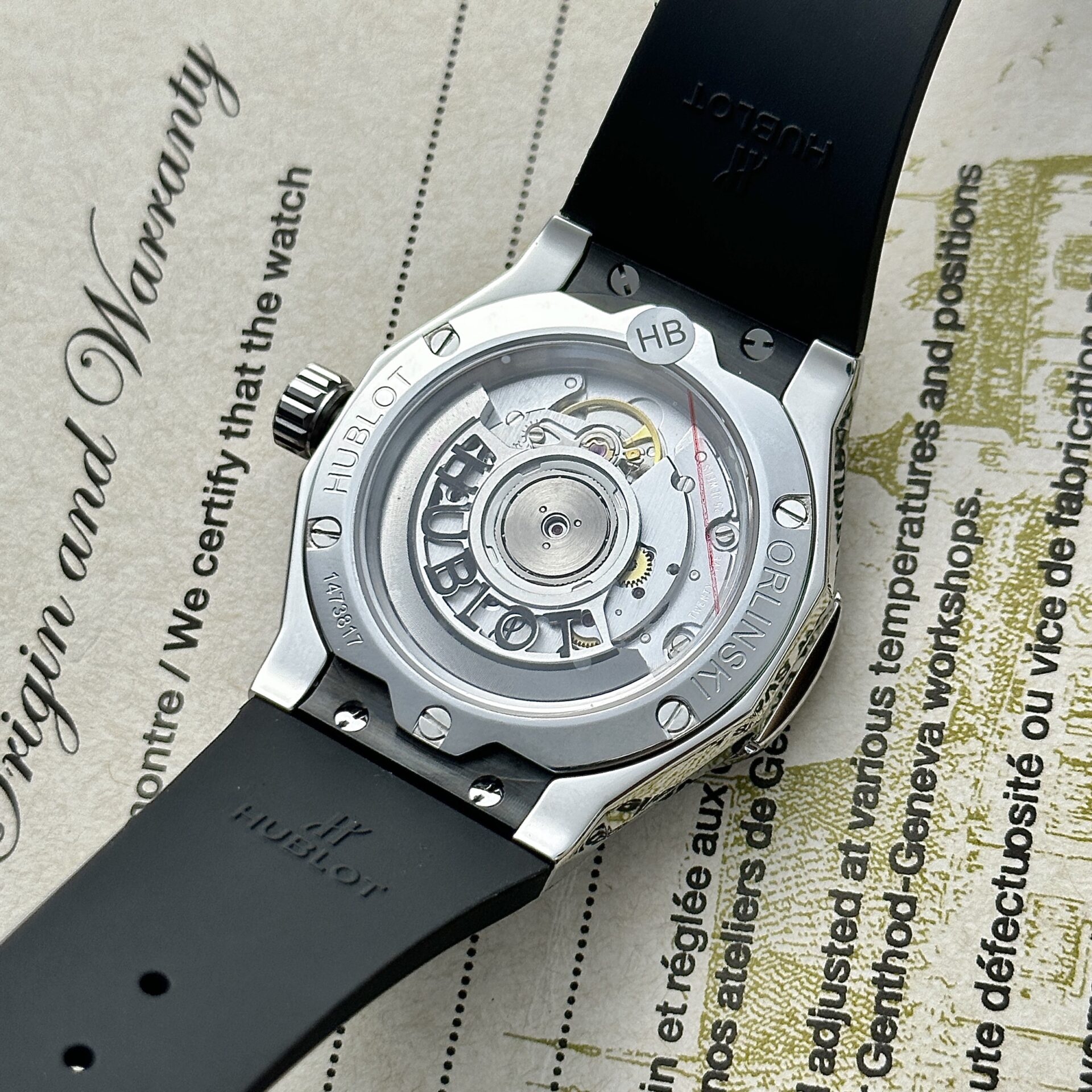 Hublot Replica 1:1 Watch Classic Fusion Orlinski Titanium Black Factory APS 40mm - Top club