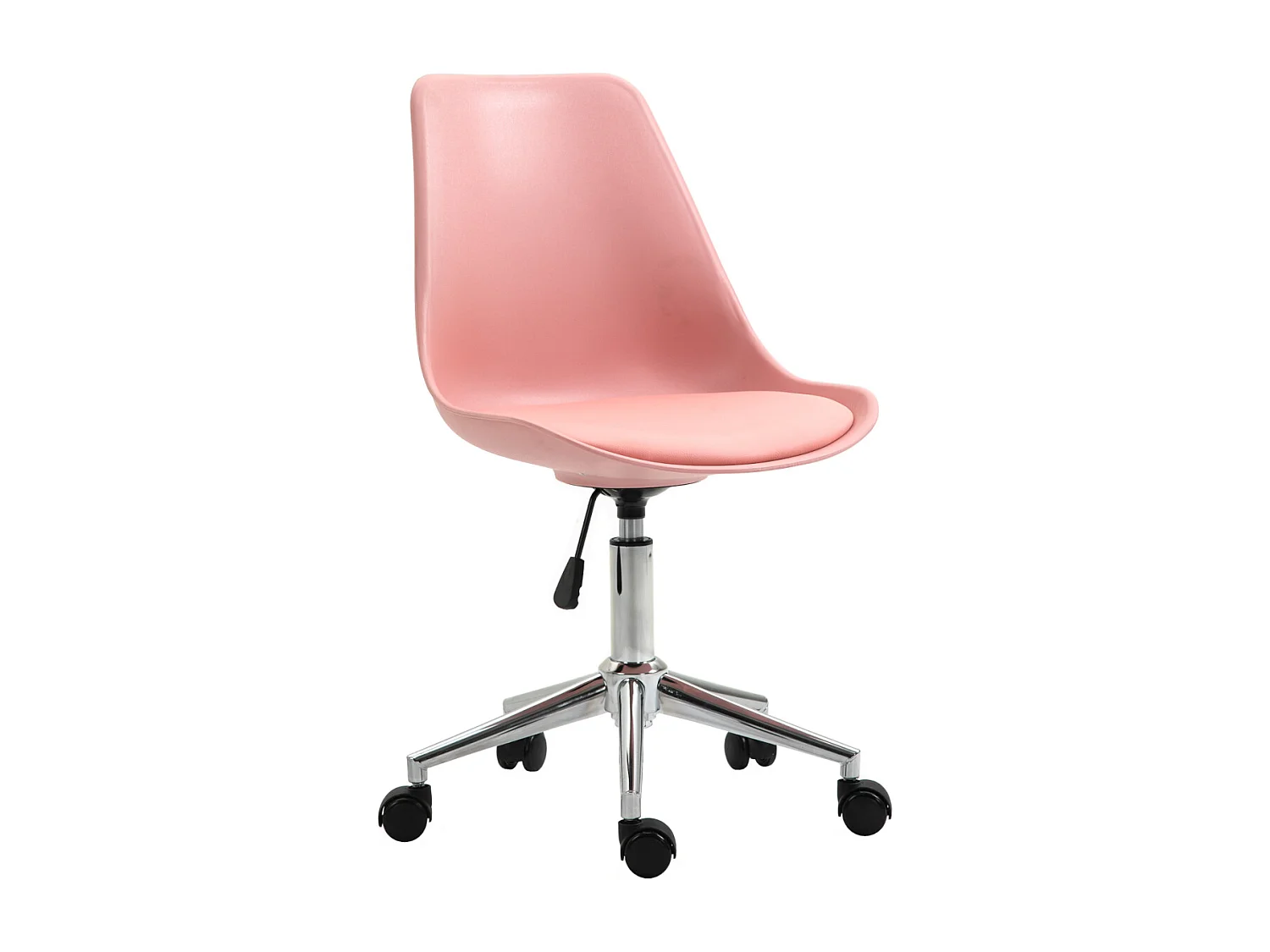 SVITA EDDY chaise de bureau pour enfants chaise pivotante chaise de bureau pour enfants rose