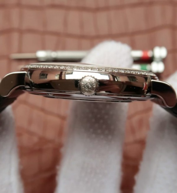 Replica IWC MK Portofino IW356514 Silver Dial Diamonds Bezel - Top club