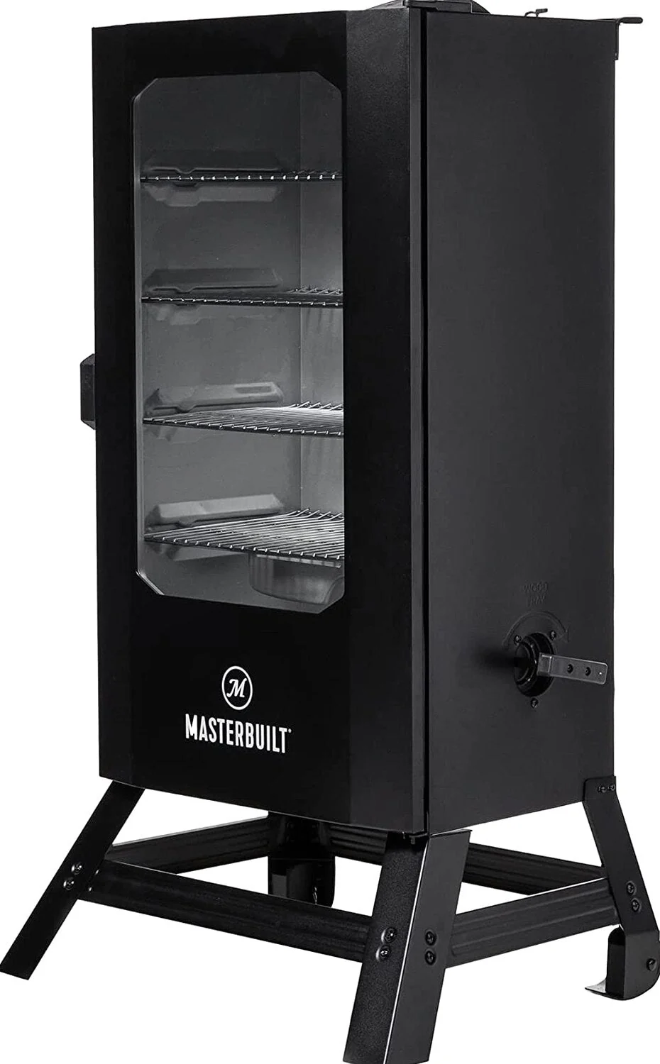 Masterbuilt 40 inch Digital Electric Smoker With Window, Legs, 4 Racks, Black - Image 8 Masterbuilt 40 inch Digital Electric Smoker With Window, Legs, 4 Racks, Black - Image 8