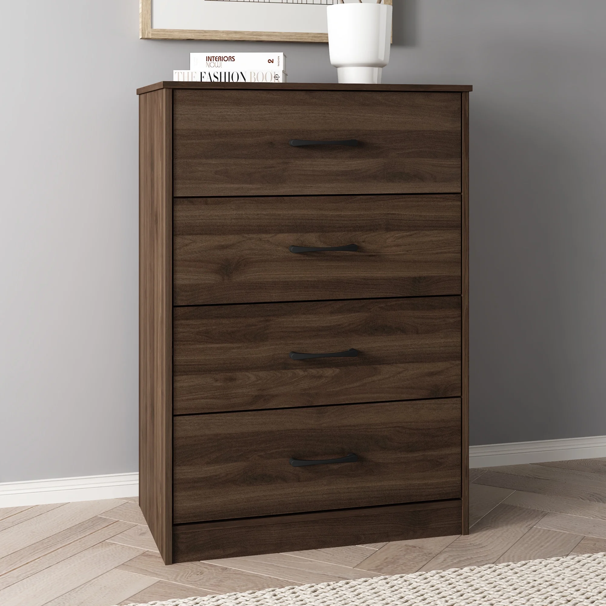 Mainstays Ardent 4 Drawer Dresser, Euro Oak - Image 34