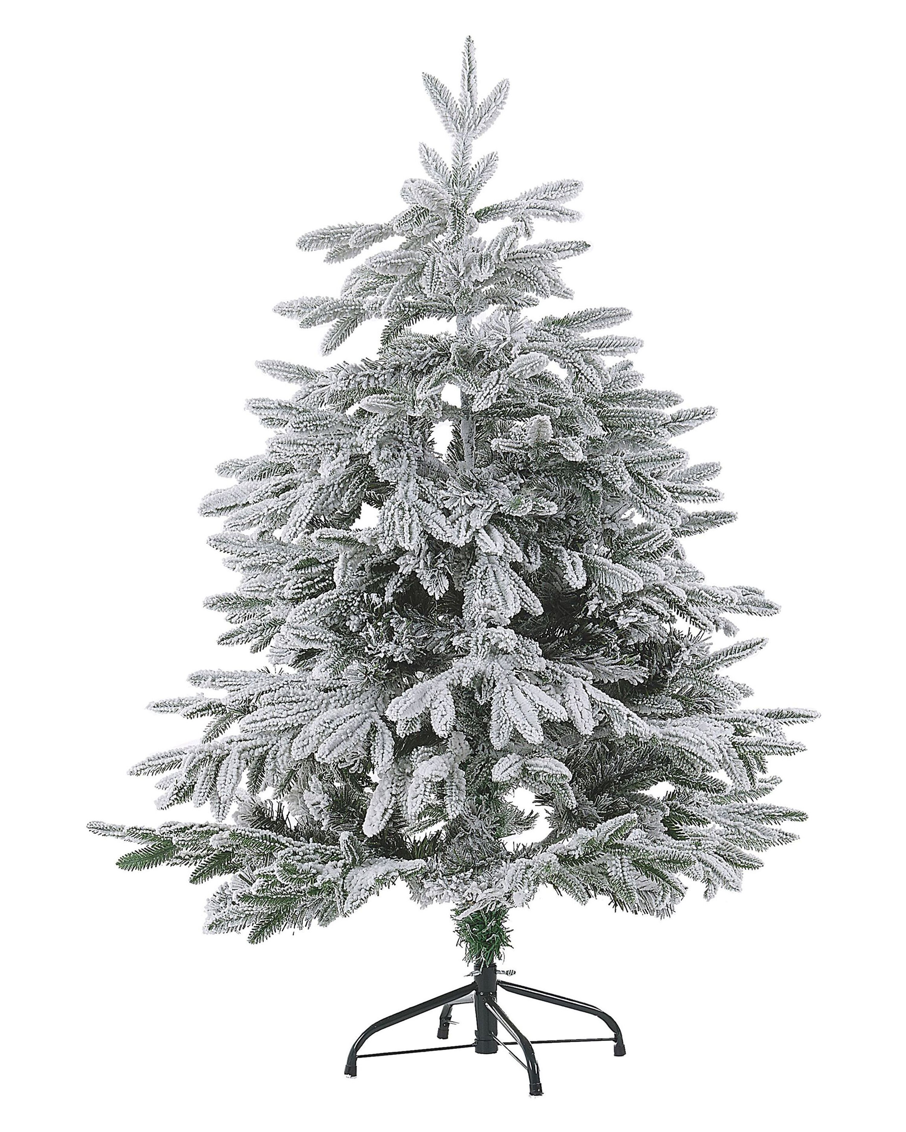 Artificial Snowy Christmas Tree BASSIE 120 cm White