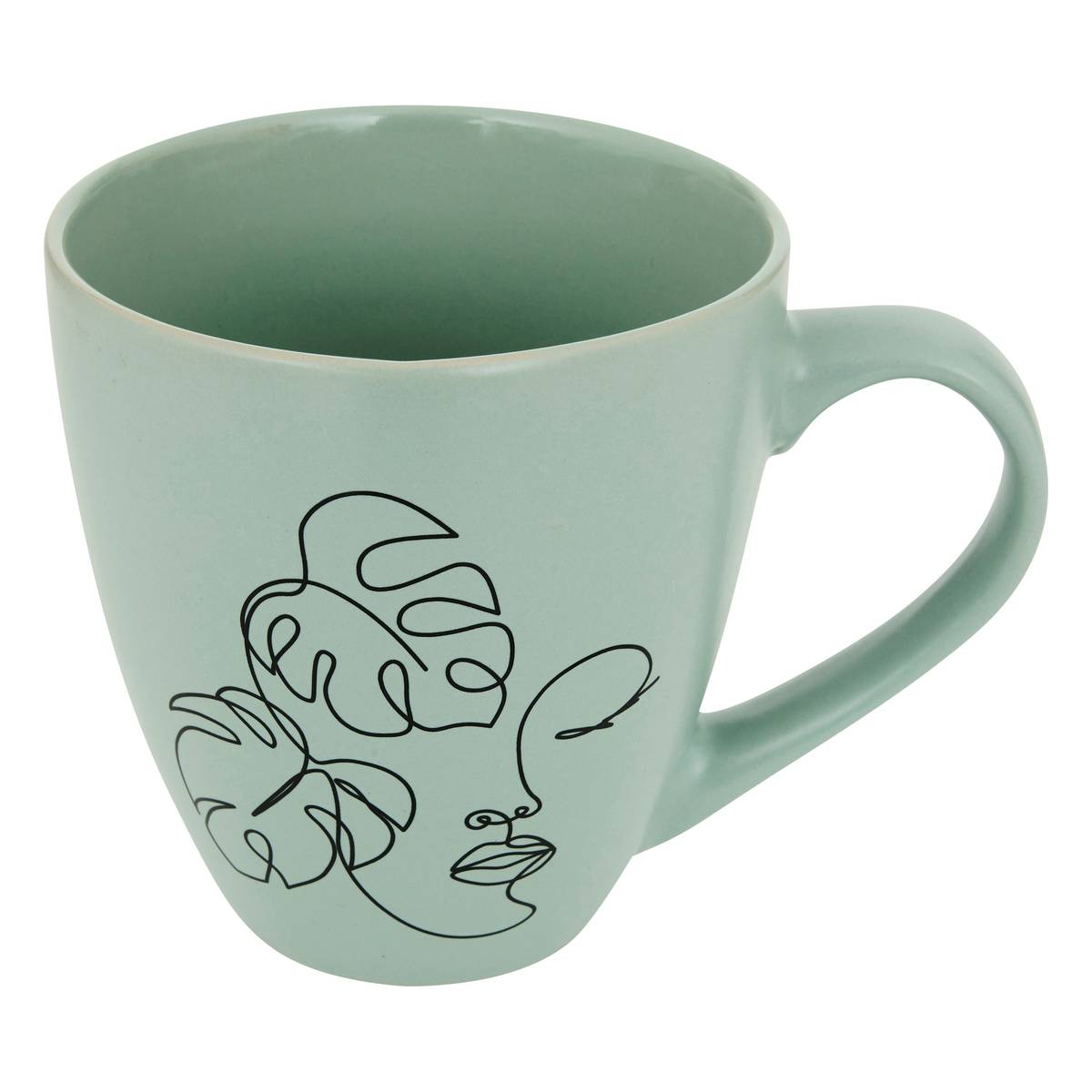 Mug "Face" Earthenware, 500 ml