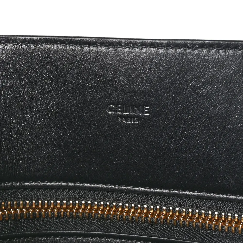 Mirror Quality Celine Black Triomphe Replica Vertical Cabas1:1High-quality replica