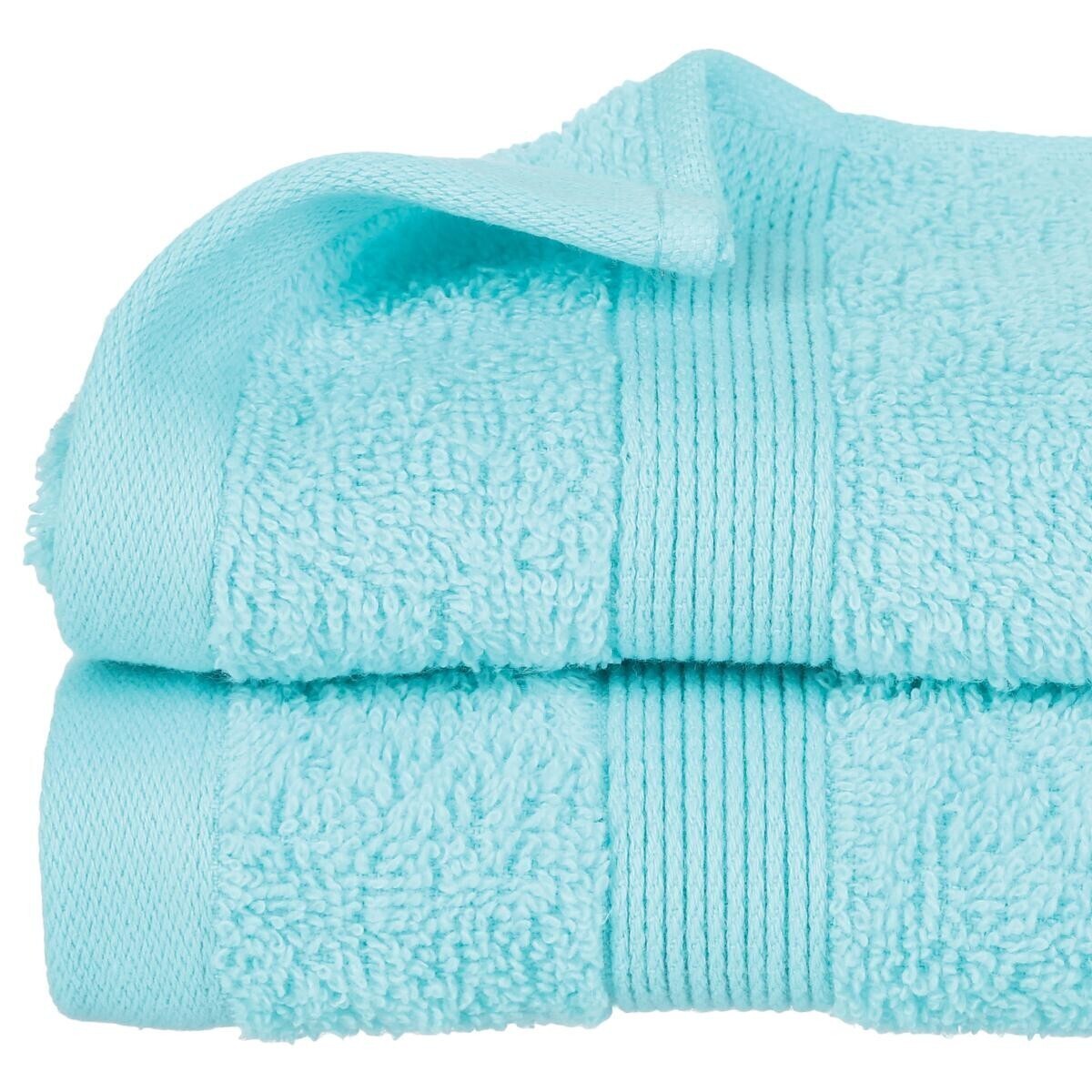 Guest towel "Essential", cotton Turquoise blue, 30x50 cm, 400 g/m&sup2;
