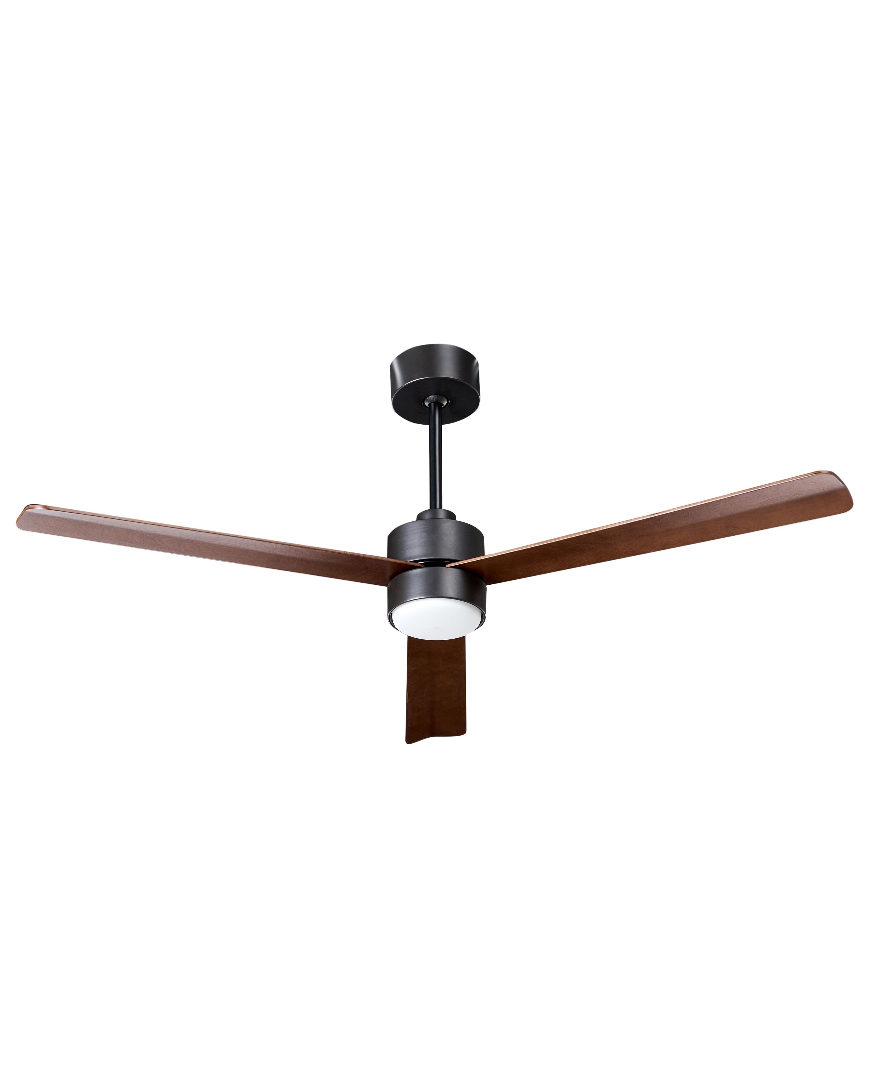 Ceiling Fan with Light JEREMY with Remote LED Brown