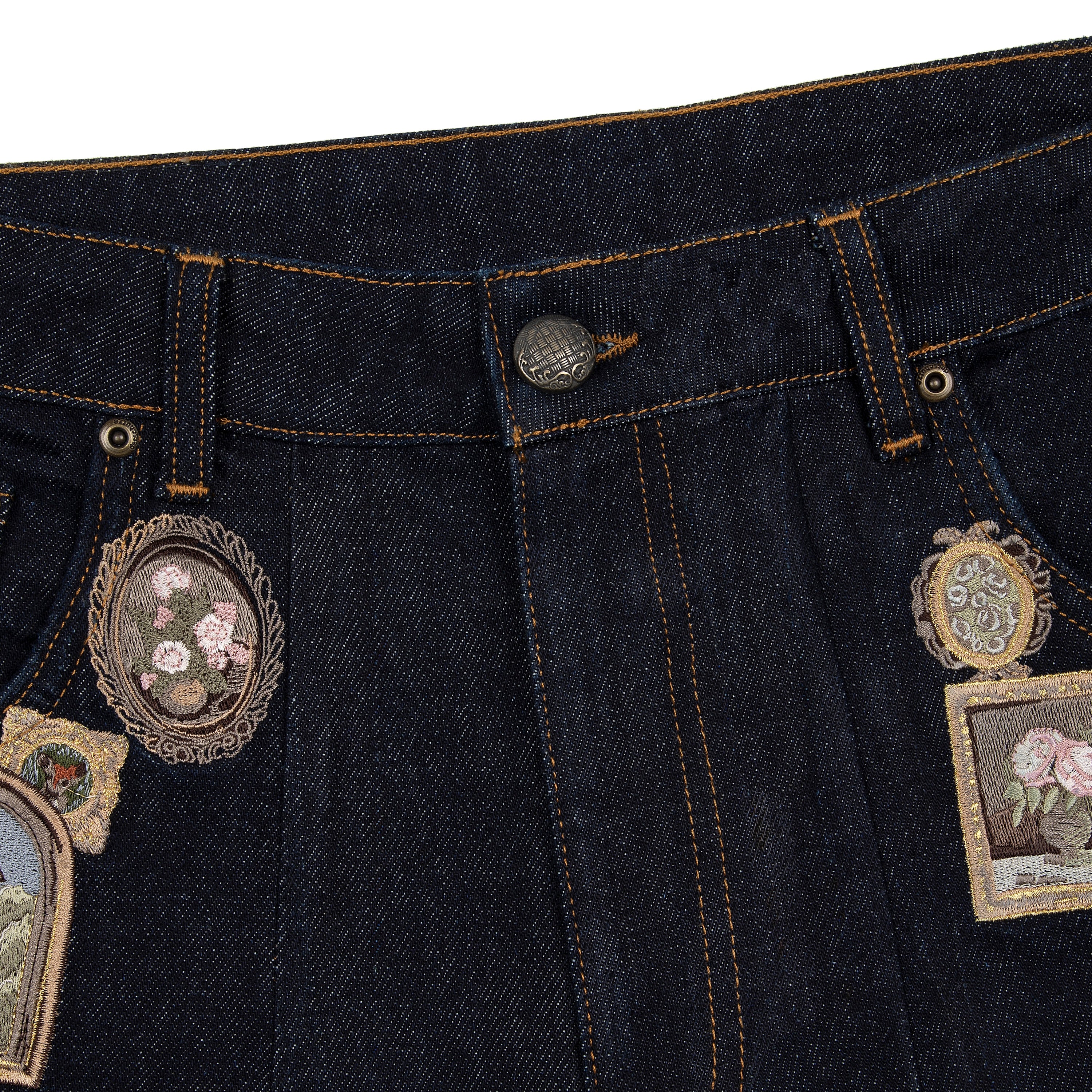 "gallery" raw Denim