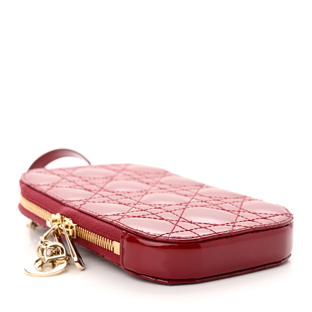 Replica Dior Lady Phone Holder with Gold Hardware Guide1:1High-quality replica