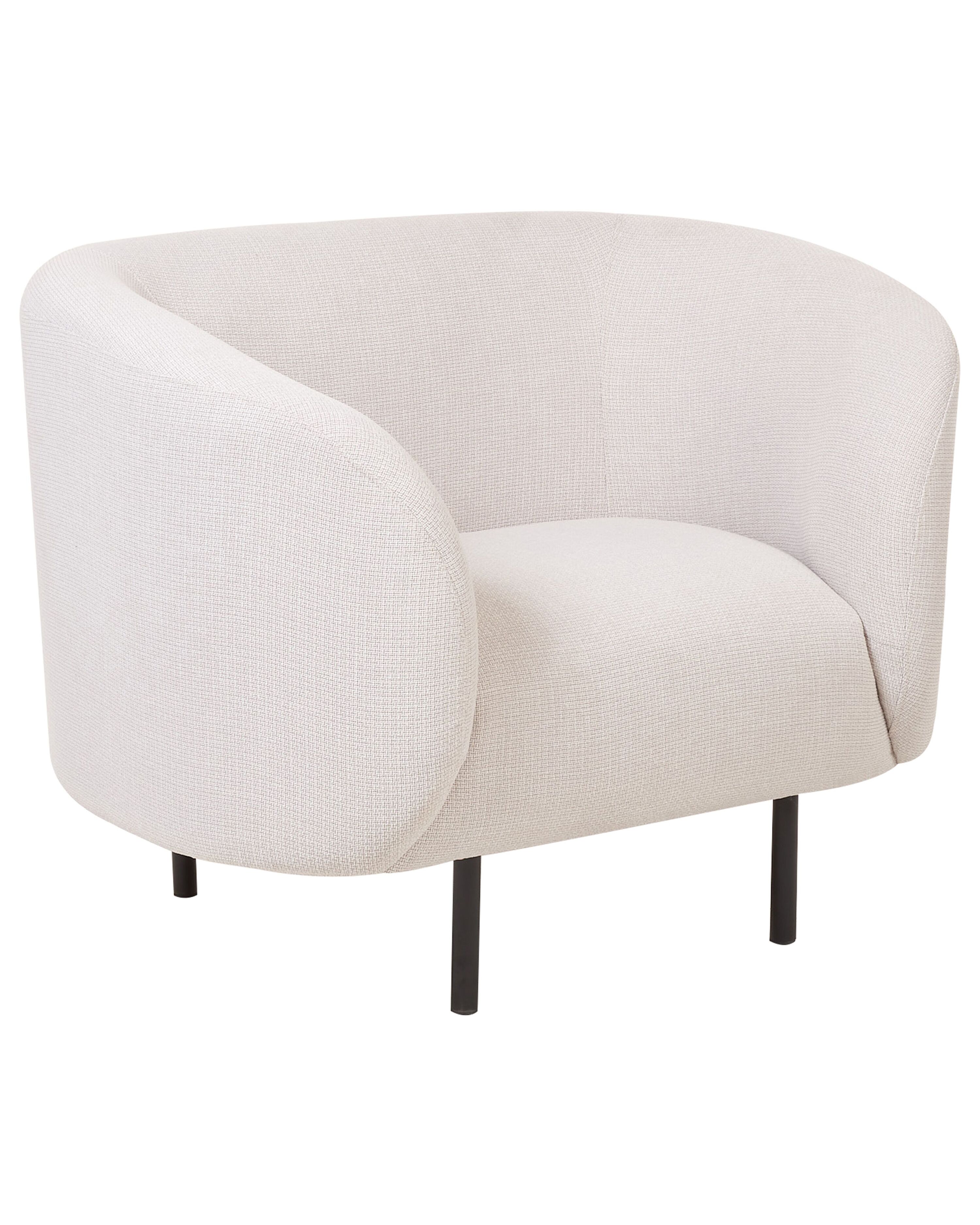 Armchair LOEN Fabric Light Beige