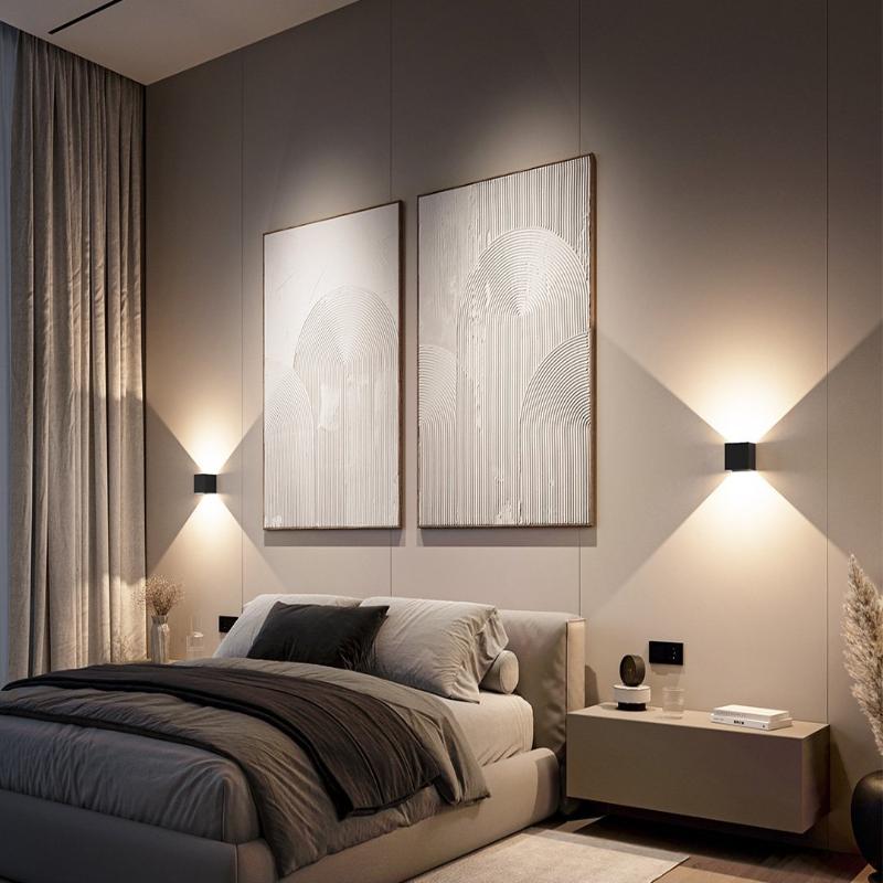 LumiGuard | Moderne LED Wandlamp met Warm Verlichting