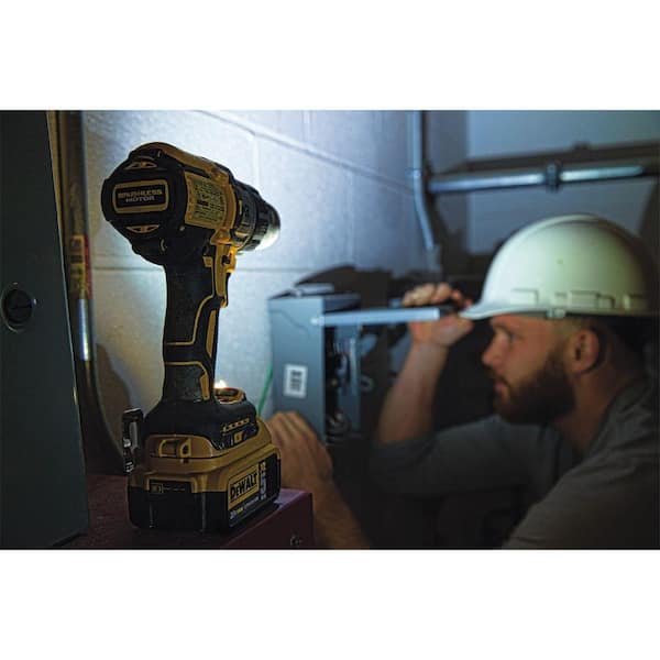 20V MAX XR Cordless Brushless 3-Speed 1/2 in. Hammer Drill (Tool Only) - Image 9