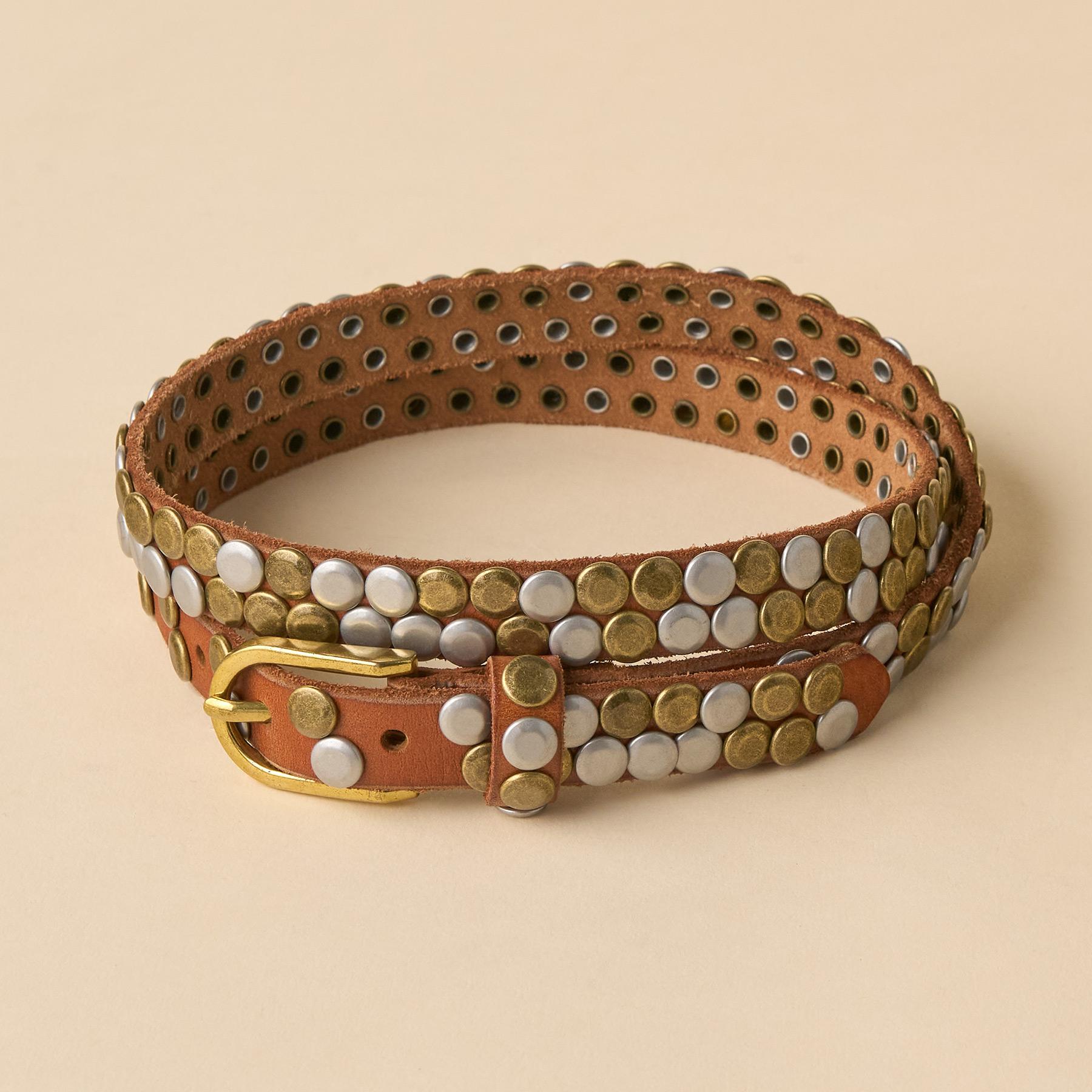 Studded Paths Belt - Sundance Clothing