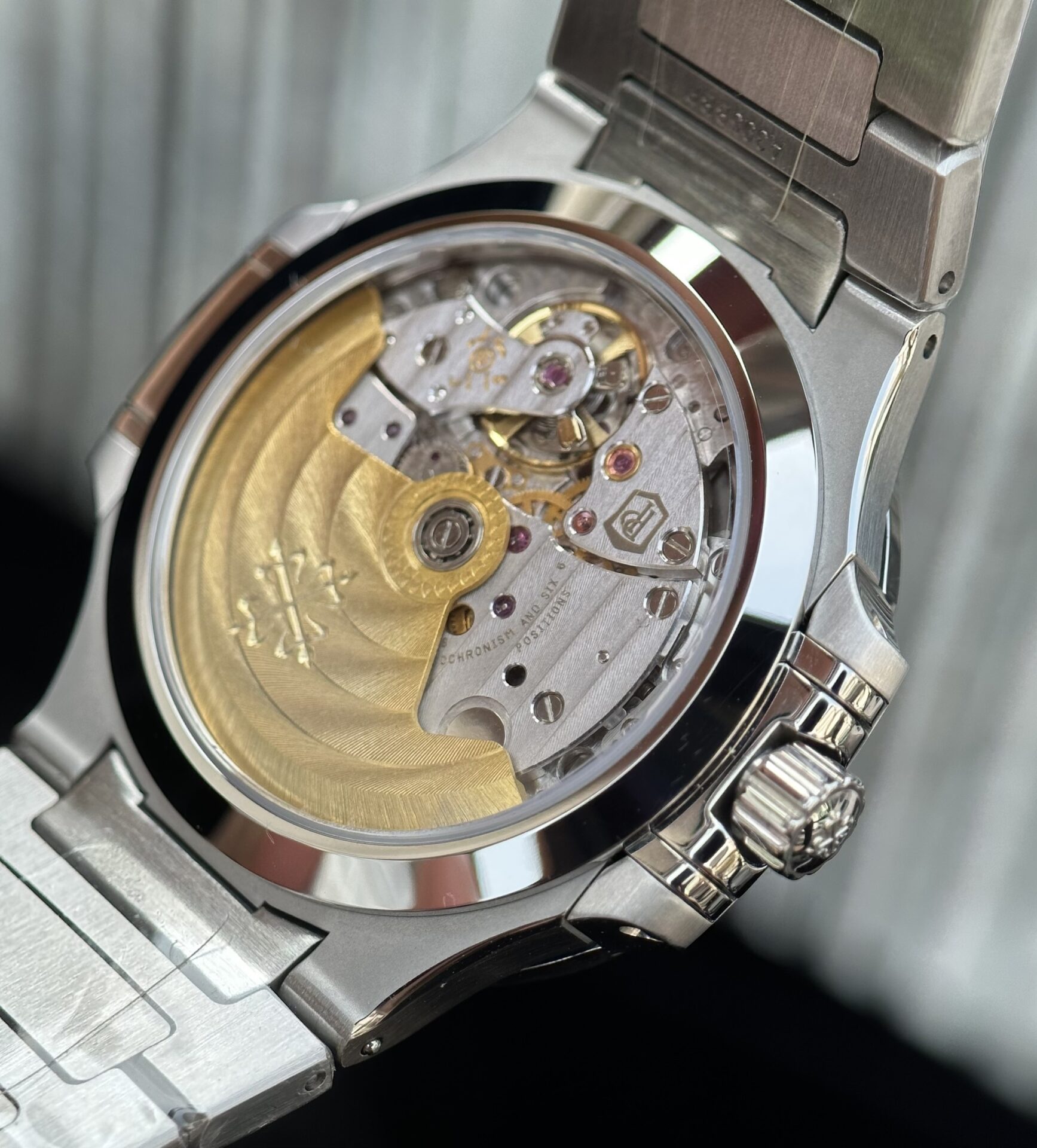 Patek Philippe Replica 11 Watch Nautilus 7118 White With Diamond Bezel Factory 3K 35.2mm - Top club