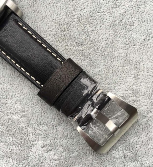 Replica Panerai XF PAM524 Fake Flyback Black Dial Leather Strap P.9100 - Top club
