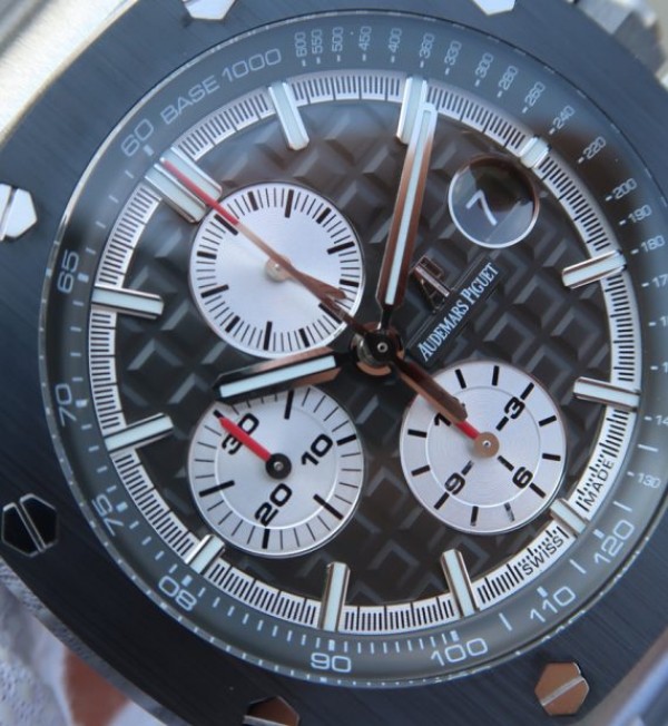 Replica Audemars Piguet JF Royal Oak Offshore 2017 44mm Titanium Gray Dial A3126 - Top club