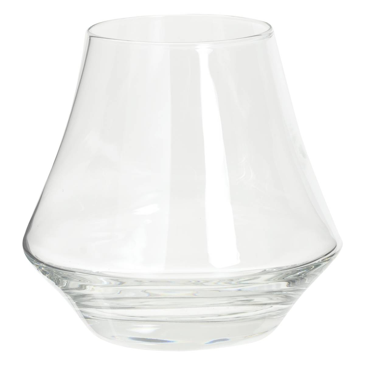 Set of 4 low tumblers "Arome" 290 ml, Transparent