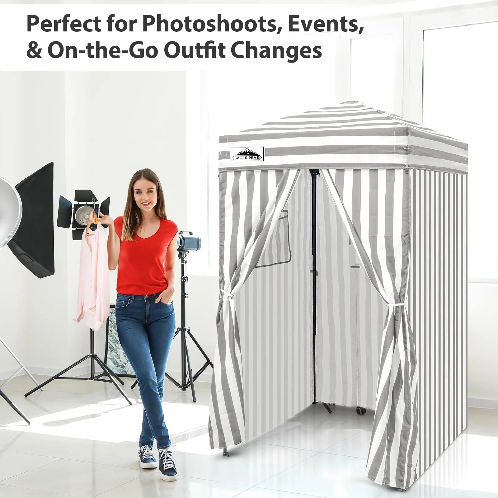 EAGLE PEAK Ultra Compact 4 ft x 4 ft Pop-Up Changing Room Canopy - Flex - Image 41 EAGLE PEAK Ultra Compact 4 ft x 4 ft Pop-Up Changing Room Canopy - Flex - Image 41