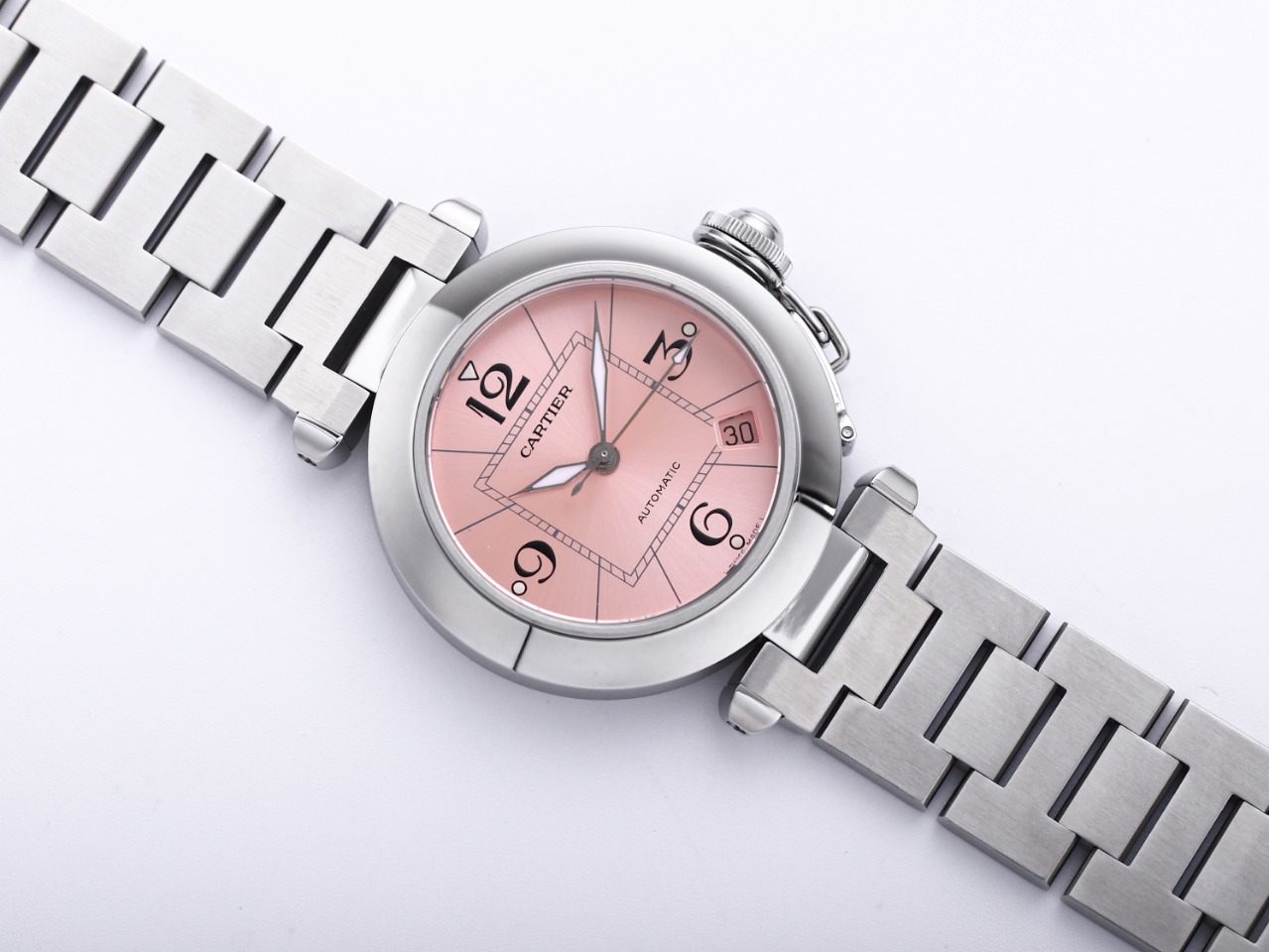 Cartier Pasha W31074M7 Ladies Automatic - Pink(1:1 replica) - Top club