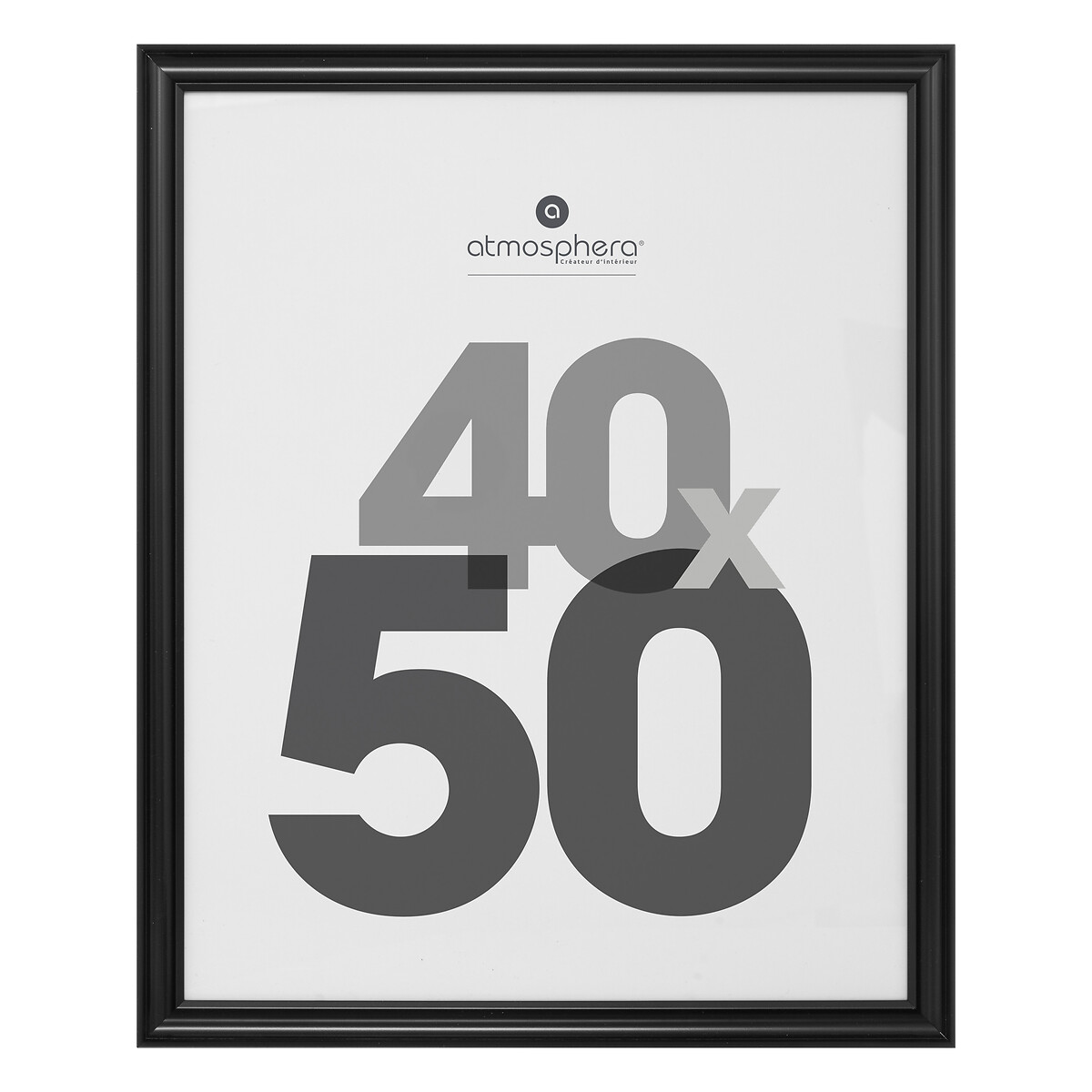 Picture frame"Mae" Wood, black, 40x50 cm