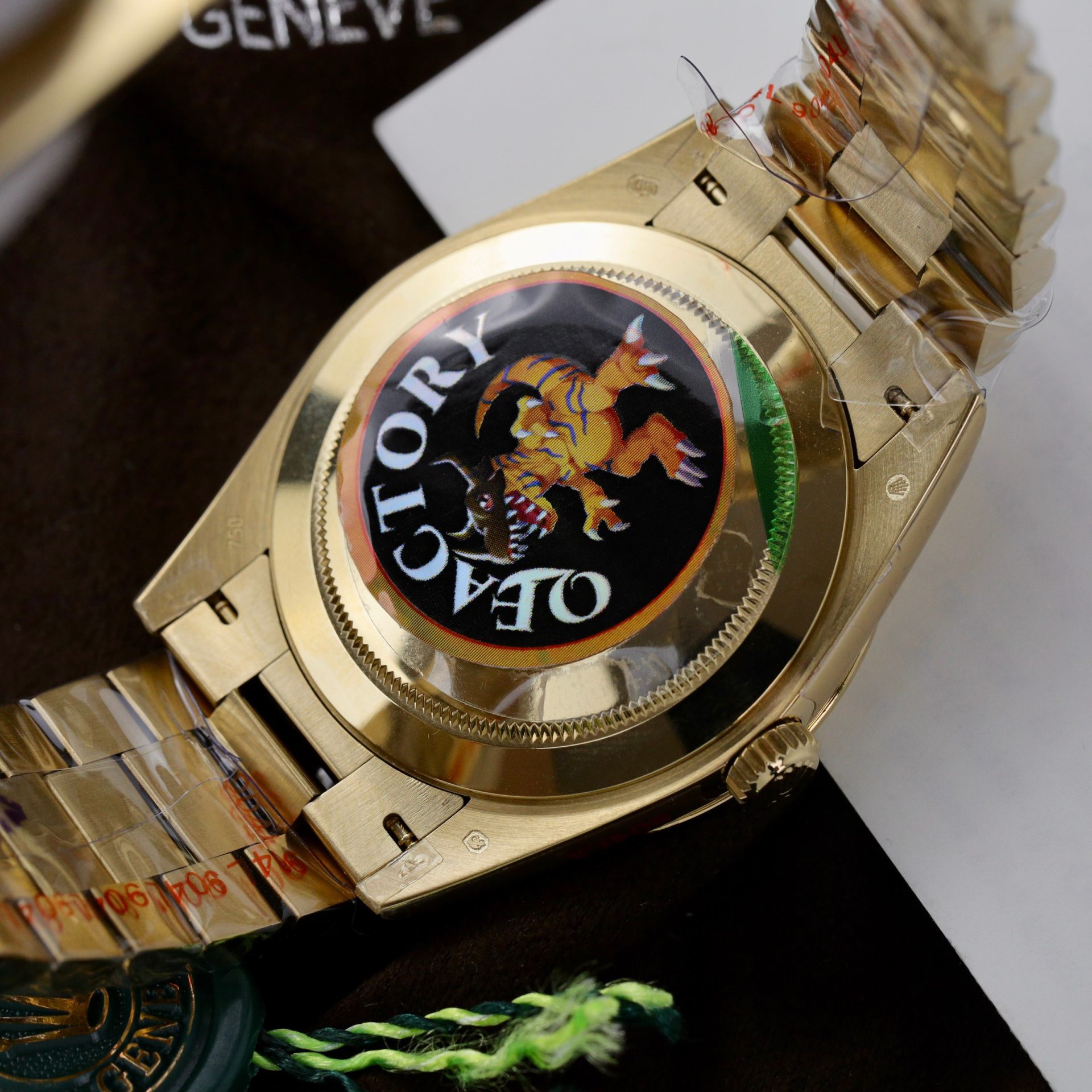 Rolex Replica Watch Day-Date 228238-0069 Green Ombre 185 Grams QF Factory 40mm - Top club