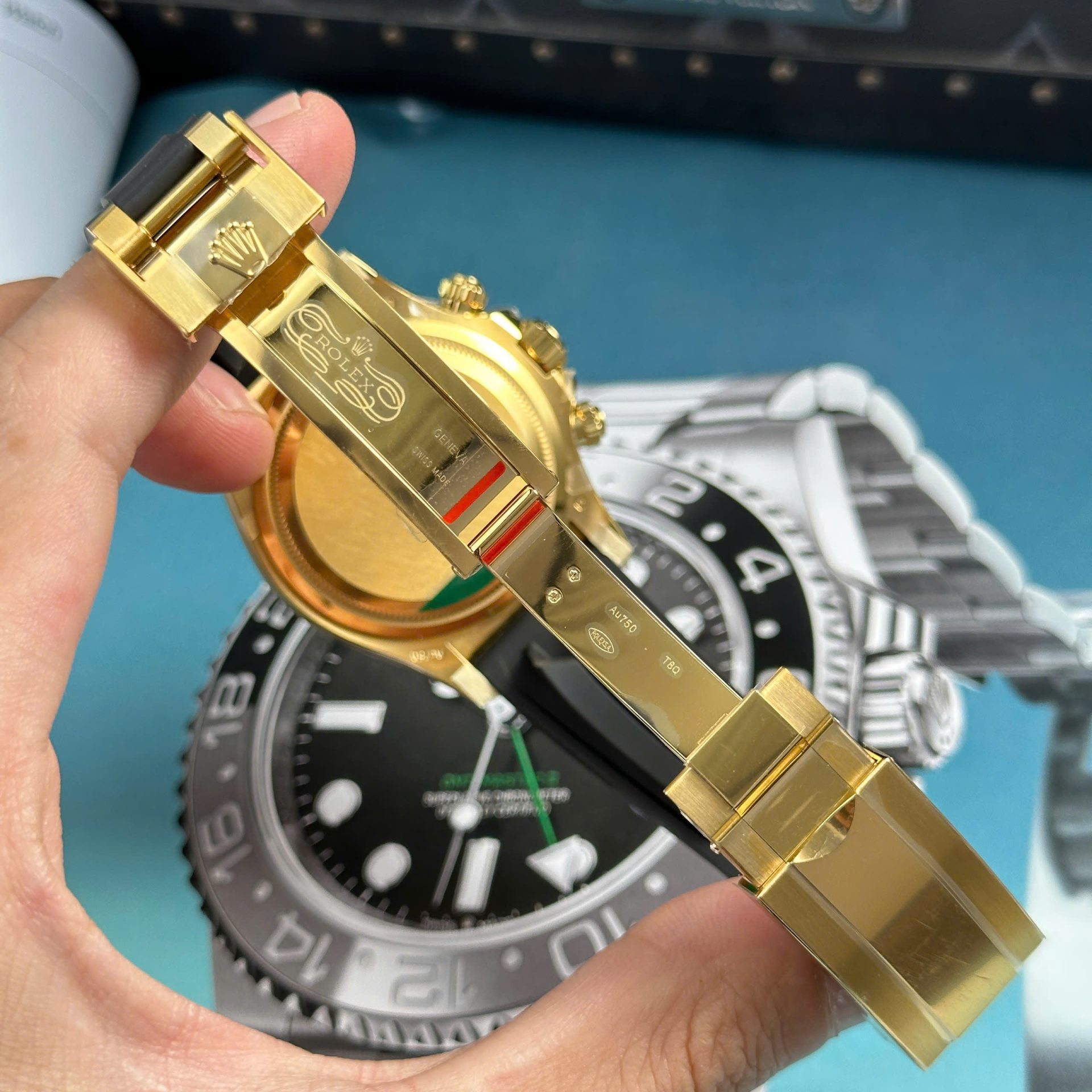 Rolex Cosmograph Daytona 126518LN Copies Watches Turquoise Blue Lacquer Dial THB Factory 40mm - Top club