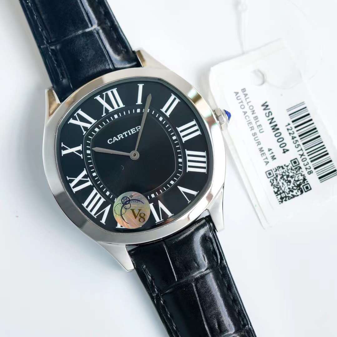 Cartier - Drive de Cartier White Gold - 40mm Smooth(1:1 replica) - Top club