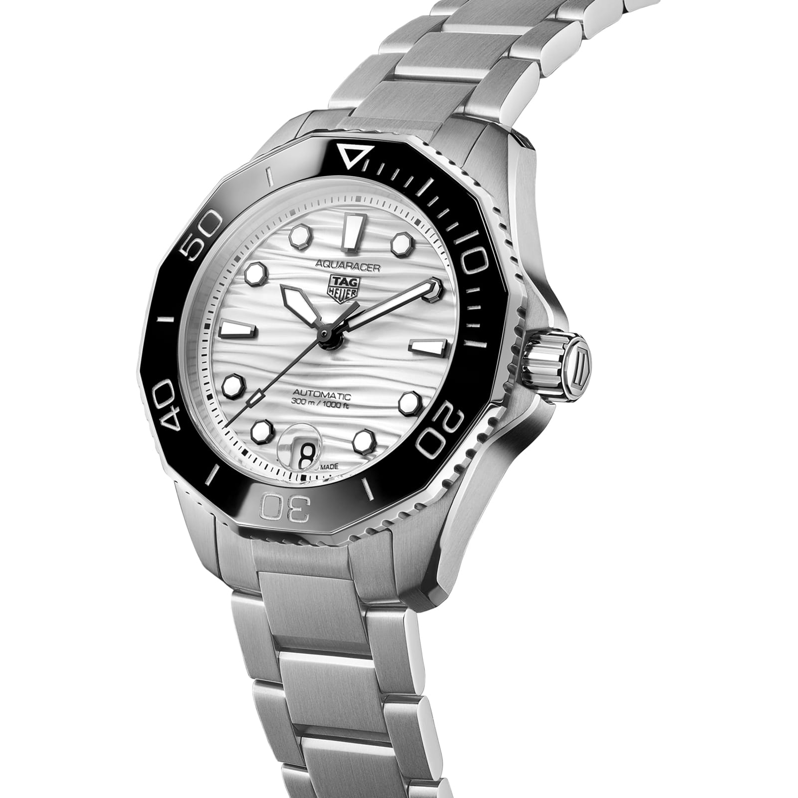 TAG Heuer Replica Watch Aquaracer Professional 300 Date Automatic 36 mm Steel(1:1 replica) - Top club