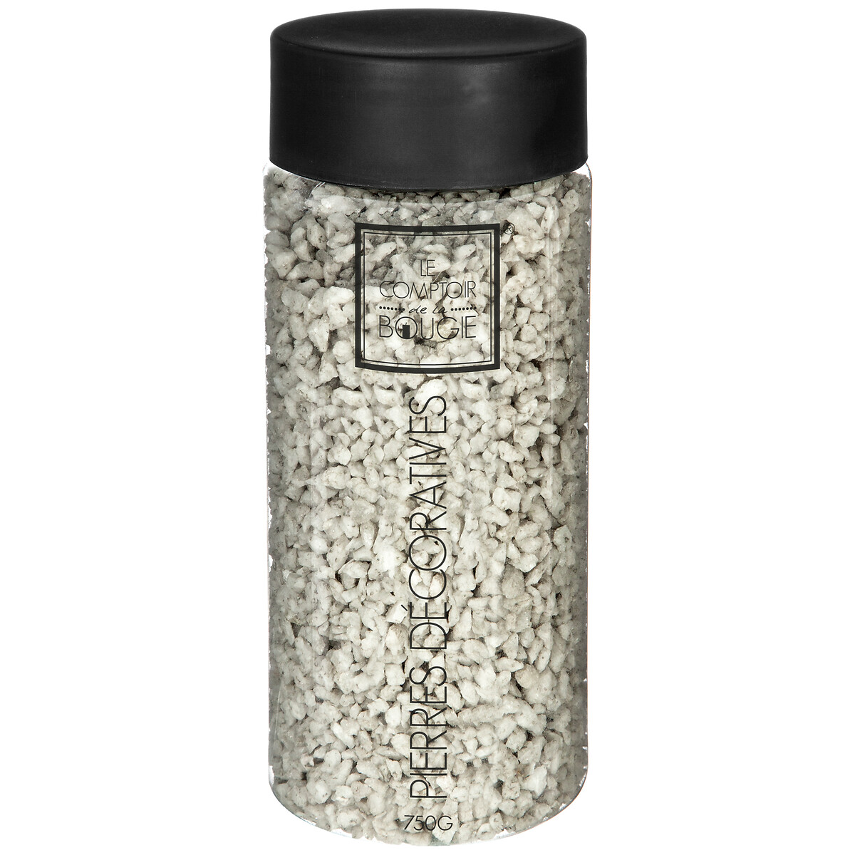 Decorative stones, marble Ivory White, 750g