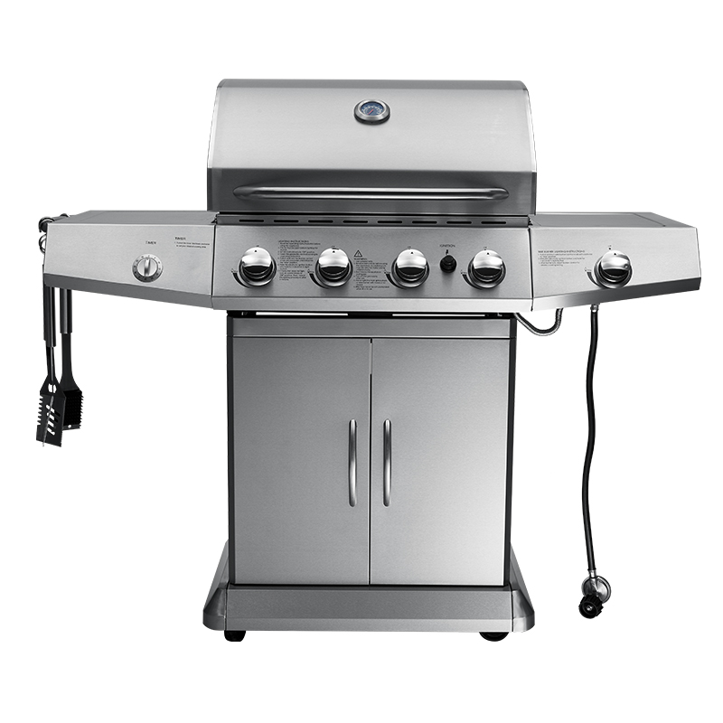 Outdoor Kitchen 4 BURNERS FULL STAINLESS STEEL GAS BARBECUE GRILL BBQ GRILL