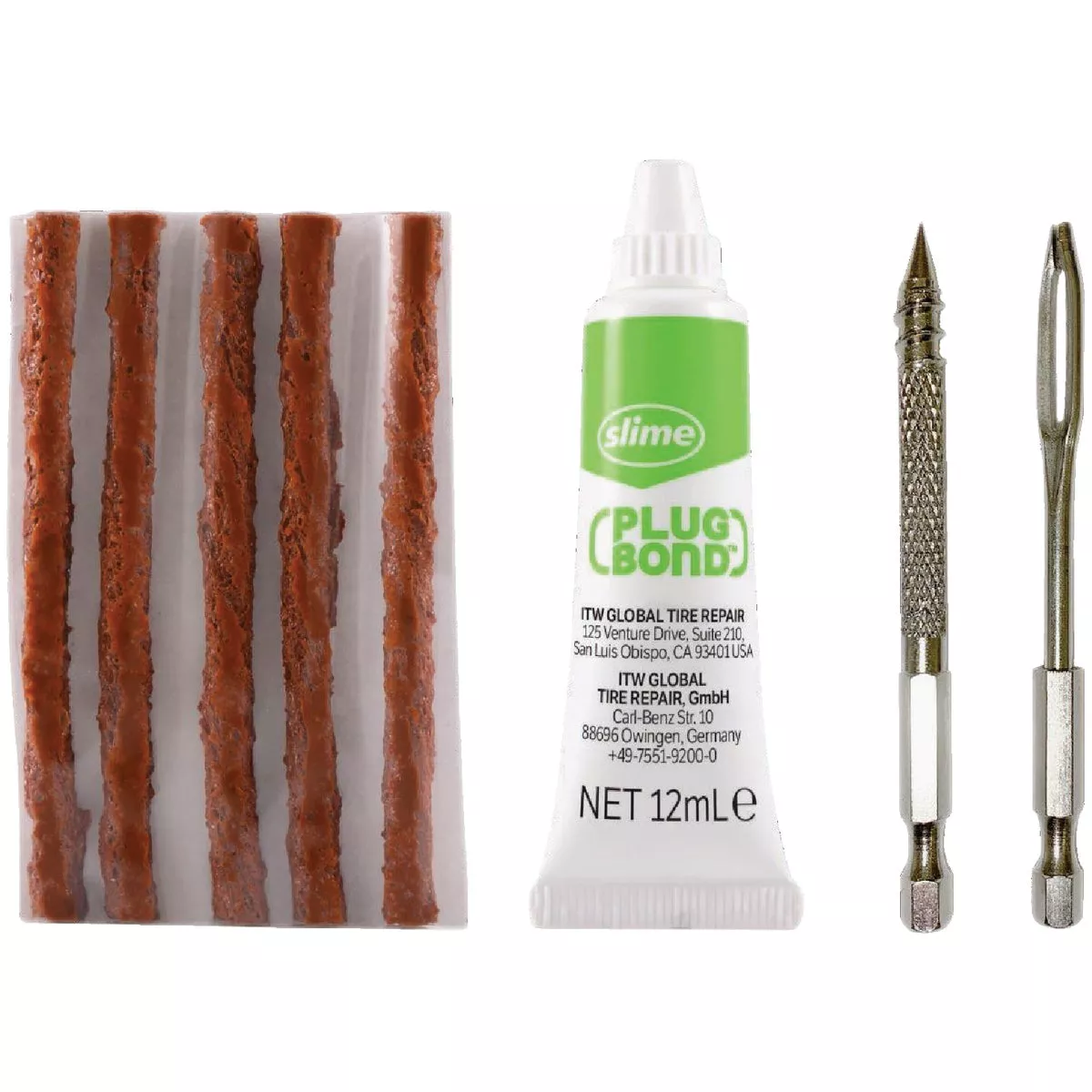 Slime Drill Bit Tire Plug Kit