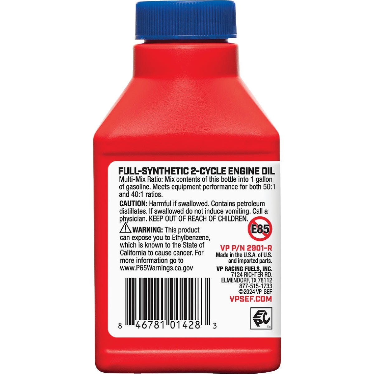 VP Racing Fuels 2.6 Oz. 2 Cycle Oil