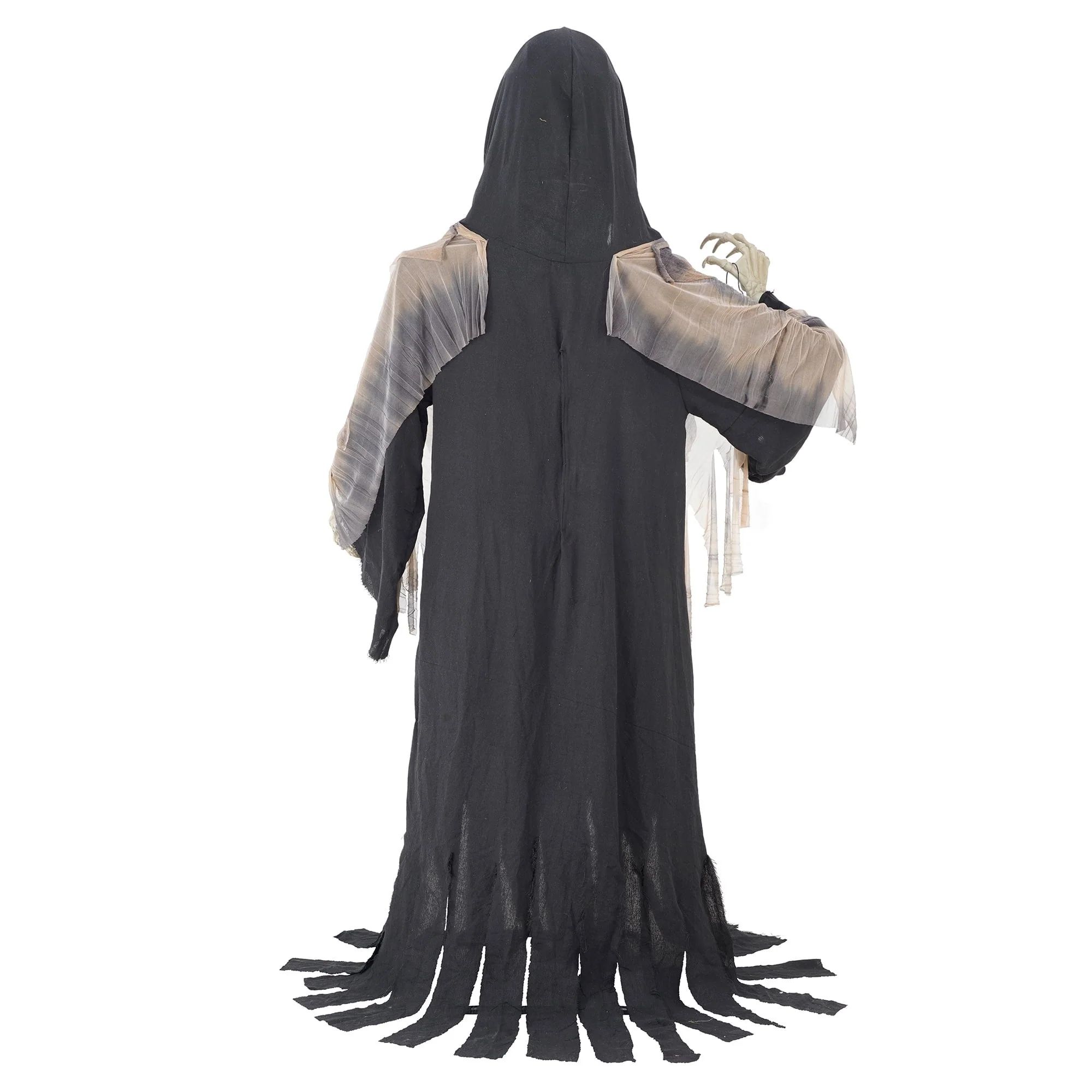 Animated Reaper with Lantern Decoration, Black and Brown, 84", Halloween by Way To Celebrate - Image 5 Animated Reaper with Lantern Decoration, Black and Brown, 84", Halloween by Way To Celebrate - Image 5