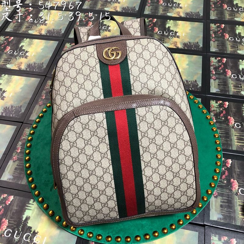 Replica Gucci Aaa-Ophidia 32*40.5Cm Medium Backpack 5479671:1High-quality replica