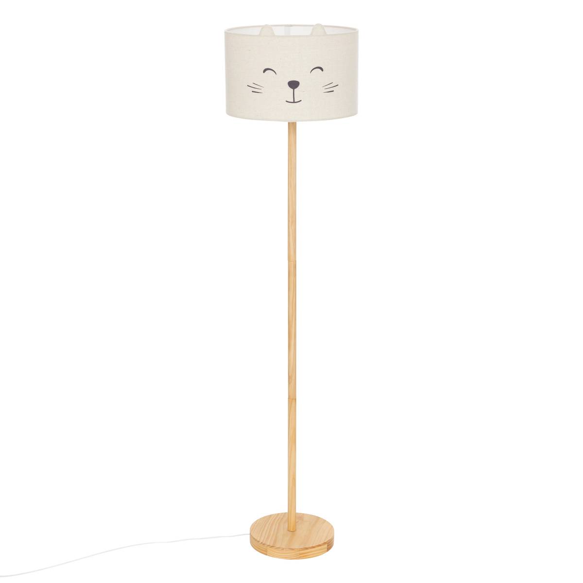 Kids' "Felix" floor lamp White, H.152 cm