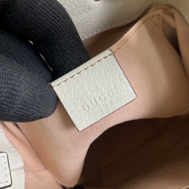 Replica Gucci Ophidia Small Gg Bucket Bag 550621 White1:1High-quality replica