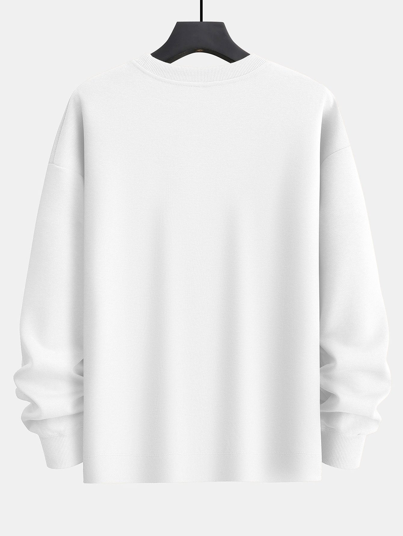 Paris Varsity Print Relax Fit Sweatshirt