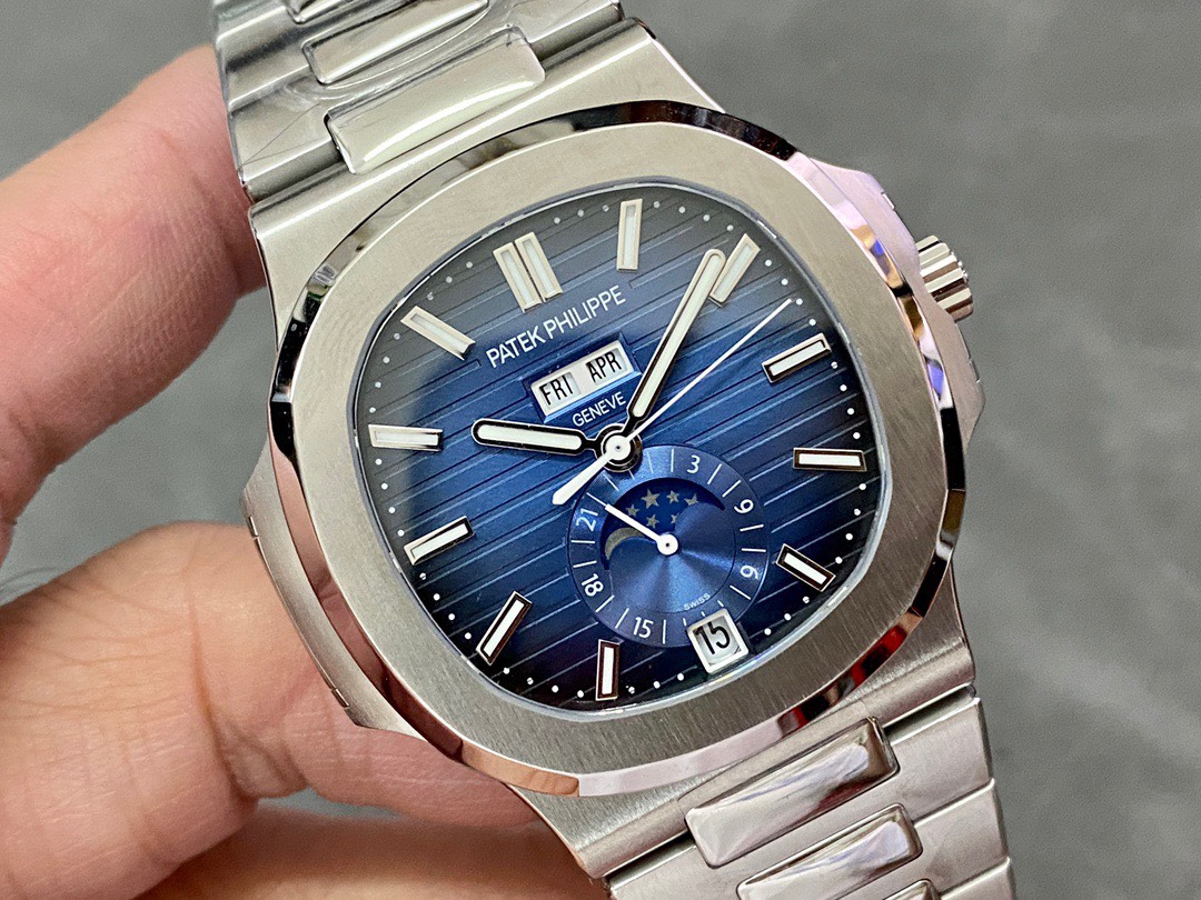 Patek Philippe Replica Watch Nautilus 5726 Blue Dial GR Factory 40.5mm - Top club