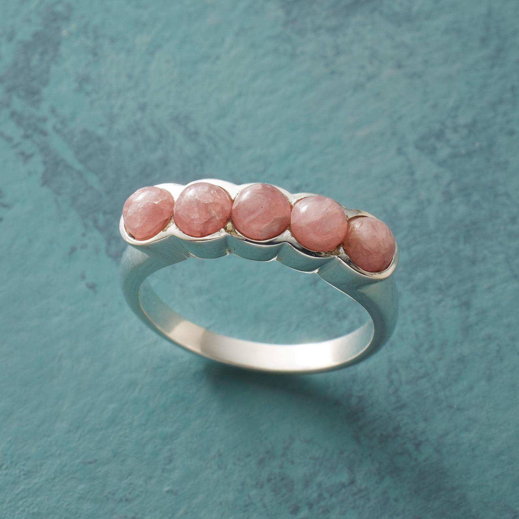 Resonating Rhodochrosite Ring - Sundance Clothing