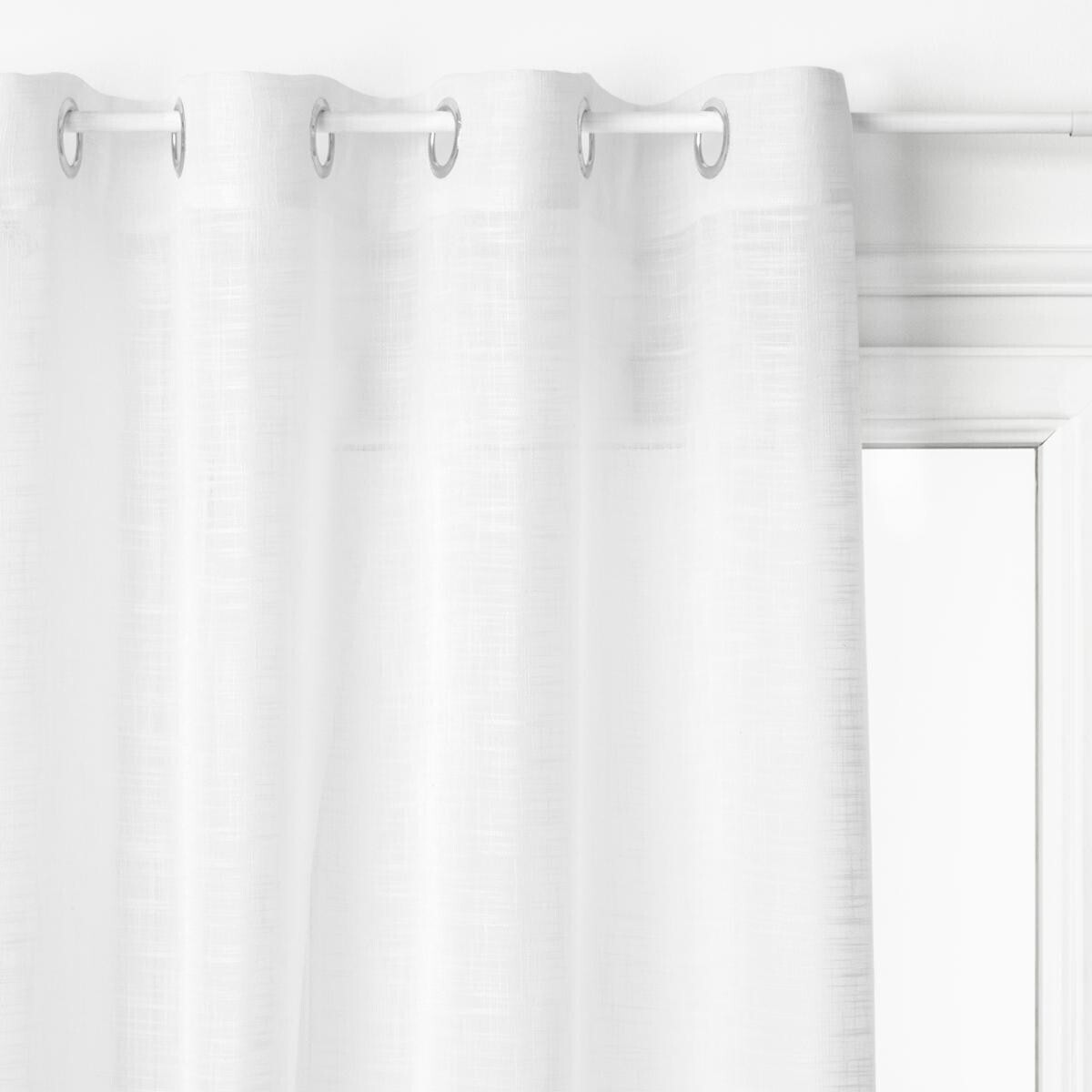 Sheer curtain "Alton" White, 140x240 cm