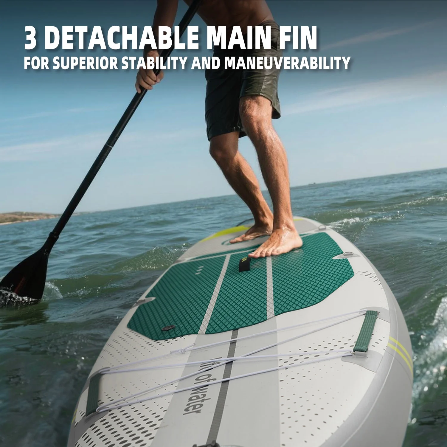 MSEASFREE Inflatable Paddle Board Stand up Paddle Board with Premium SUP Accessories - Image 21
