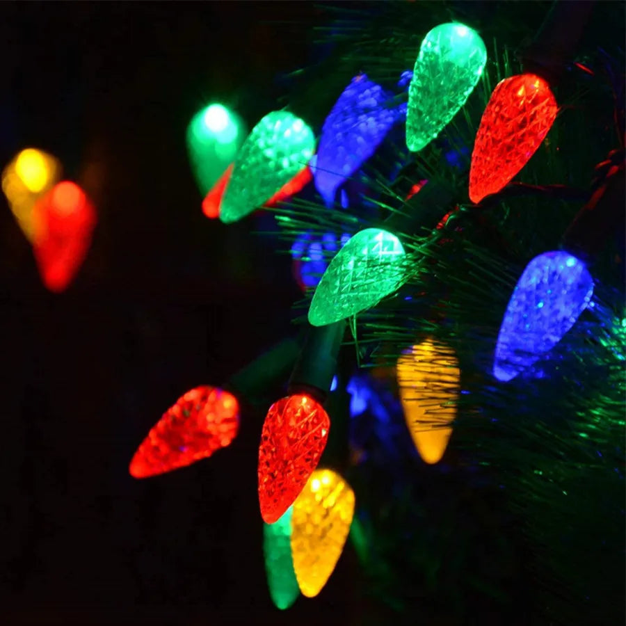 Sprookjesverlichting | Luxe Kerstgarland met 8 Modi