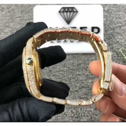 Rolex Arabic Dial Iced Out 116300 Replica - Top club