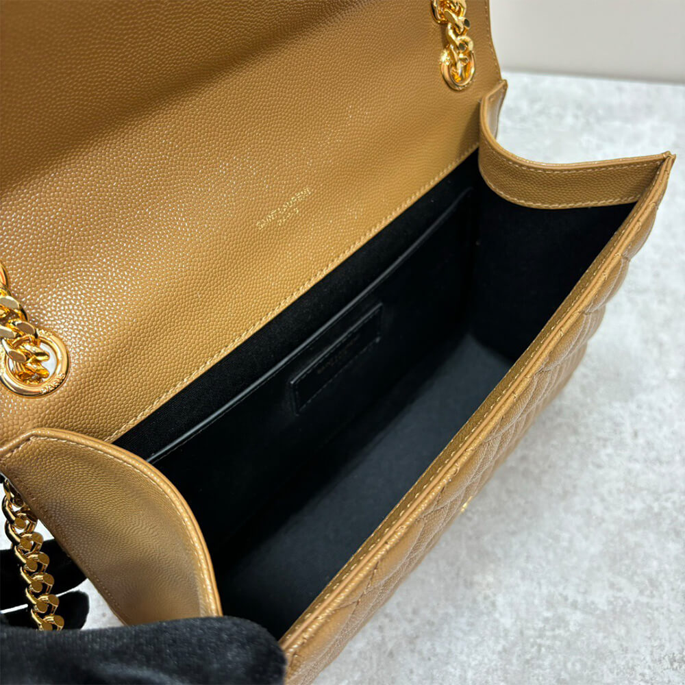 YSL Envelope Medium Bag in Grained Leather1:1High-quality replica